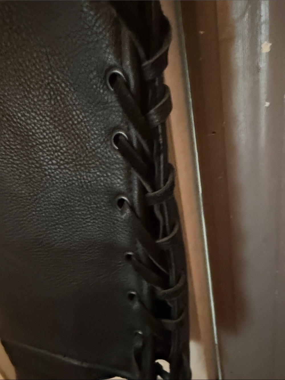 BRANDED Classic Black Leather Men's Vest - Unbranded - Picture 2 of 10